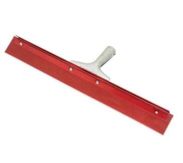 Carlisle Floor Squeegee Head, 18", Red, Rubber, Straight, Carlisle 4007500