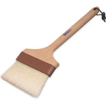 Carlisle Pastry Brush, 4", Tan, Hardwood/Boar, Carlisle 4037100