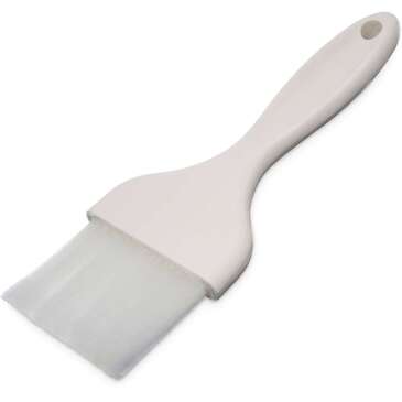 Carlisle Pastry Brush, 3", White, Plastic/Nylon, Carlisle 4039202