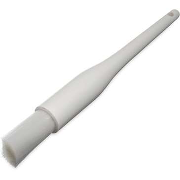 Carlisle Pastry Brush, 1", White, Plastic/Nylon, Round, (Sold Per Case, 12/case) Carlisle 4039402