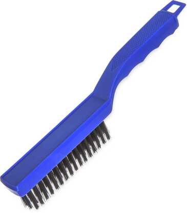 Carlisle Scratch Brush, 11", Blue, Carbon Steel, Carlisle 4067000