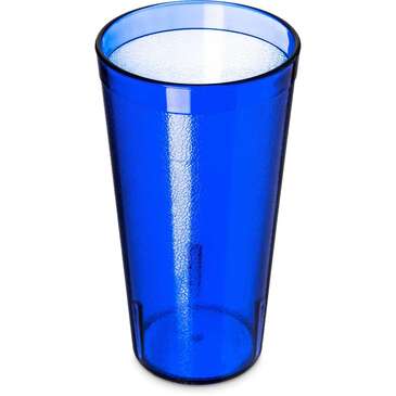 Carlisle Tumbler, 20 Oz, Royal Blue, SAN Plastic, Stackable, (6/Pack), Carlisle? 522047