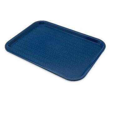 Carlisle Cafeteria Tray, 17-7/8" x 14", Blue, Polypropylene, Rectangular, Carlisle CT141814