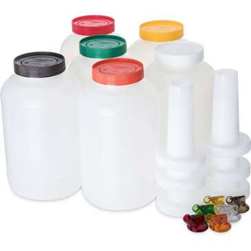 Carlisle Store N Pour, 1 Gal, Assorted Colors, Polyethylene, Complete Unit, Carlisle PS801B00