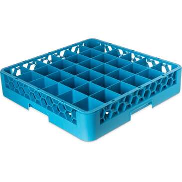 Carlisle Dishwasher Rack, Full Size, 36 Compartment, Blue, Carlisle RG3614