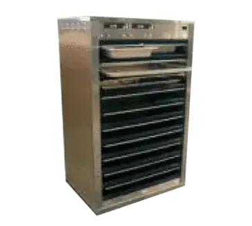 Carter-Hoffmann DF1220-4 Heated Cabinet, Mobile, Pass-Thru