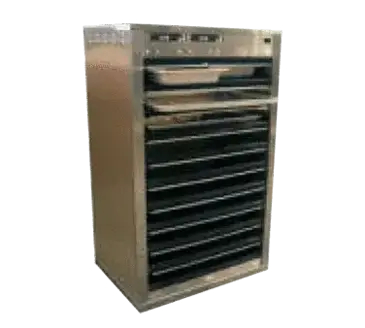 Carter-Hoffmann DF1220-5 Heated Cabinet, Mobile, Pass-Thru