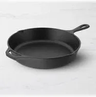 Ardous Trading Ardous Trading CAST IRON SKILLET, 10-1/4" DIAMETER 2" DEEP W/HELPER HANDLE
