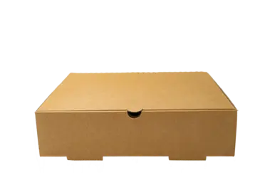 THE CATERING BOX LLC Catering Box, 1/2-Tray, Brown, Cardboard, The Catering Box X35766