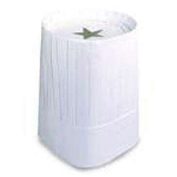 CELLUCAP/DISCO Chet Hat, 9", White, Paper, LE Classic, Pleated Fully Formed, (12/Case), Cellucap CC209