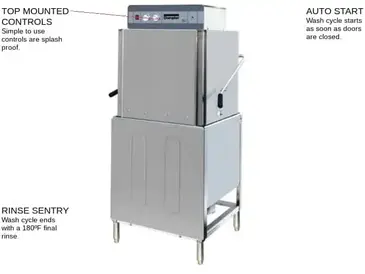 Champion DH-2000 (40-70) Dishwasher, Door Type