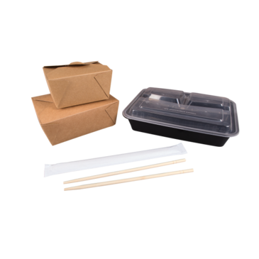 Chopsticks, 9", Tan, Bamboo, Paper Wrapped, (1,000/Case), Karat U9050