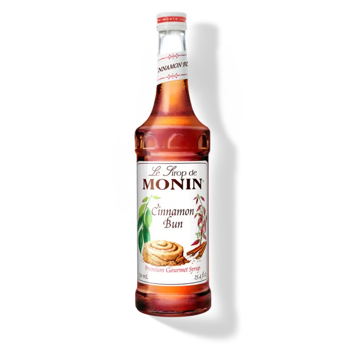 Monin Monin Cinnamon Bun Syrup, 25.4 Oz, Glass Bottle, Monin M-AR212A