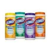 RJ Schinner Disinfecting Wipes, Fresh Scent, 35 Ct Canister, Clorox 01593