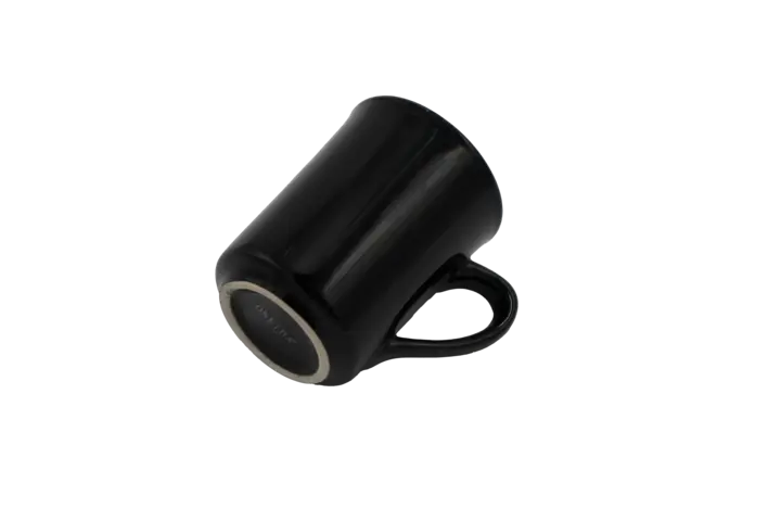Coffee Mug, 8 Oz, Black, Porcelain, Rego, (36/Case)