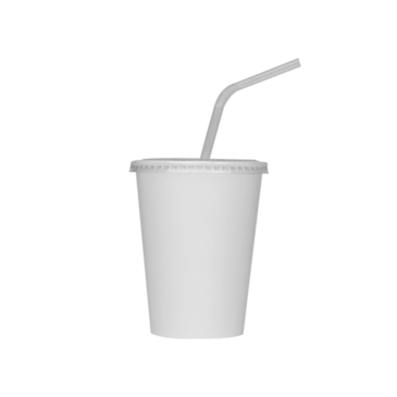 Cold Cup, 12 oz, White, Paper, Karat C-KCP12W