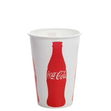 Karat Cold Cup, 16 oz, "Coke" Print, Paper, (1000/Case), Karat C-KCP16 (COKE)