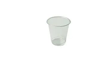 Cold Cup, 3 Oz, Clear, Plastic, (100/Sleeve) Karat C-KC3