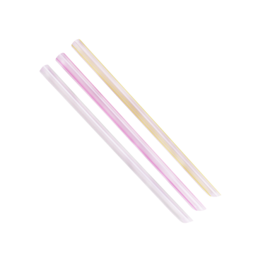 Colossal Straw, 9", Assorted, Striped, Plastic, Unwrapped, (1,600/Case) Karat C9050S