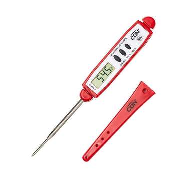 COMPONENT DESIGN NORTHWEST Digital Thermometer, -40/+450F, Red, Plastic, Waterproof, Component Design DT450X-R