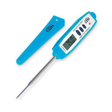 COMPONENT DESIGN NORTHWEST Digital Thermometer, -40/+450F, Blue, plastic, Thin-Tip, Component Design DTT450-B