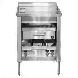 Connerton A-1F Griddle on Overfire Broiler, Gas, Floor Model