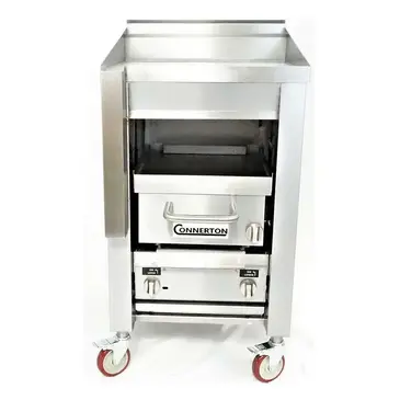 Connerton A-2F Griddle on Overfire Broiler, Gas, Floor Model