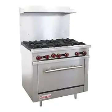 Connerton CN36-36G Range, 36" Restaurant, Gas