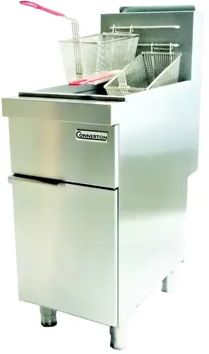 Connerton CSG-F4 Fryer, Gas, Floor Model, Full Pot