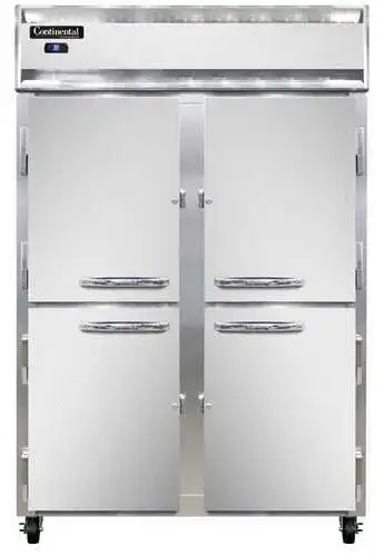 Continental Refrigerator 2RNSSHD Refrigerator, Reach-in