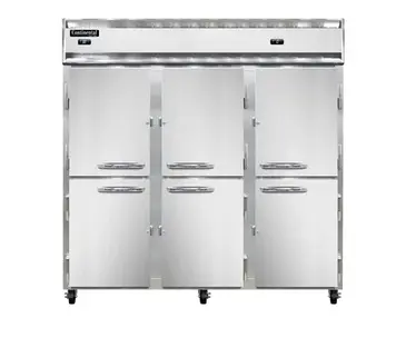 Continental Refrigerator 3RFFNSAHD Refrigerator Freezer, Reach-In