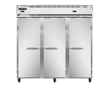 Continental Refrigerator 3RFFNSS Refrigerator Freezer, Reach-In
