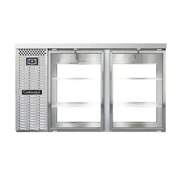 Continental Refrigerator BB59SNSSGDPT Back Bar Cabinet, Refrigerated, Pass-Thru