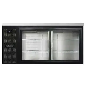 Continental Refrigerator BB69NSGD Back Bar Cabinet, Refrigerated