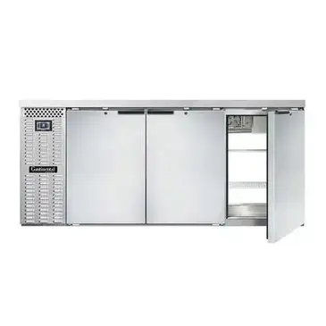 Continental Refrigerator BB79SNSSPT Back Bar Cabinet, Refrigerated, Pass-Thru