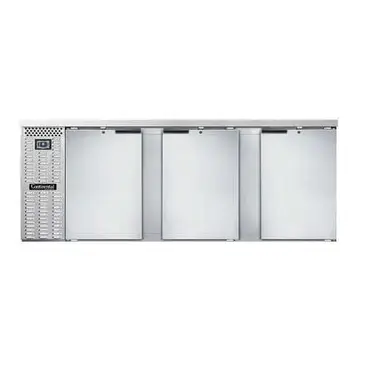 Continental Refrigerator BB90SNSS Back Bar Cabinet, Refrigerated