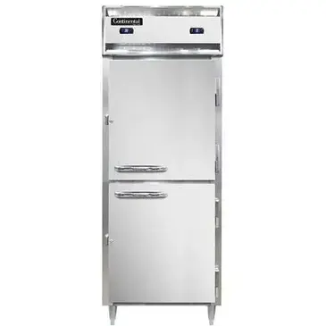 Continental Refrigerator D1RFENSSHD Refrigerator Freezer, Reach-In