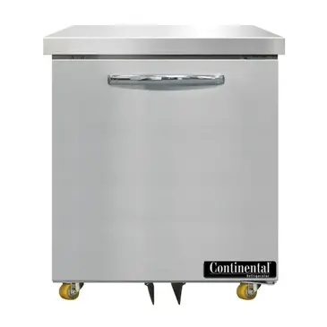 Continental Refrigerator D27N-U Refrigerator, Undercounter, Reach-In