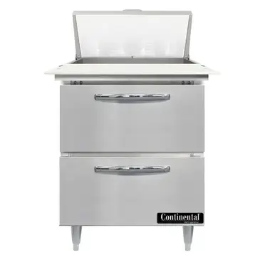 Continental Refrigerator D27N8C-D Refrigerated Counter, Sandwich / Salad Unit