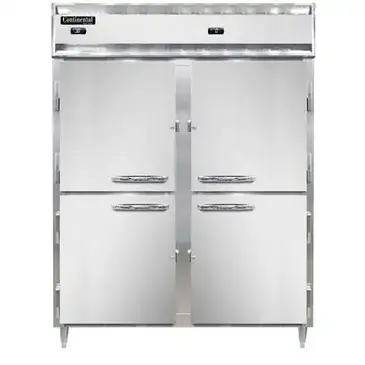 Continental Refrigerator D2RFENSSHD Refrigerator Freezer, Reach-In