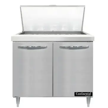 Continental Refrigerator D36N15M Refrigerated Counter, Mega Top Sandwich / Salad Un