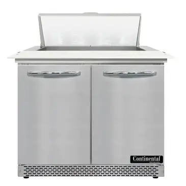 Continental Refrigerator D36N8C-FB Refrigerated Counter, Sandwich / Salad Unit
