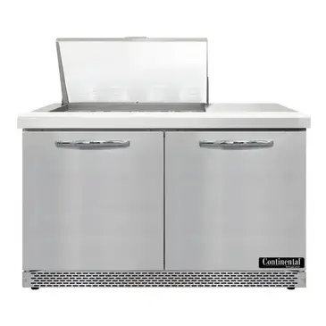 Continental Refrigerator D48N12M-FB Refrigerated Counter, Mega Top Sandwich / Salad Un