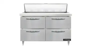 Continental Refrigerator D48N18M-D Refrigerated Counter, Mega Top Sandwich / Salad Un