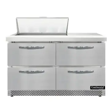 Continental Refrigerator D48N8-FB-D Refrigerated Counter, Sandwich / Salad Unit