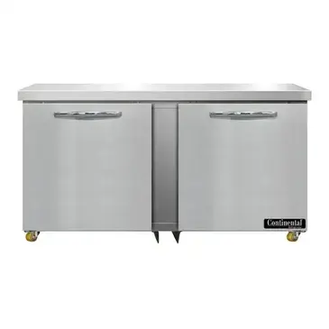 Continental Refrigerator D60N-U Refrigerator, Undercounter, Reach-In