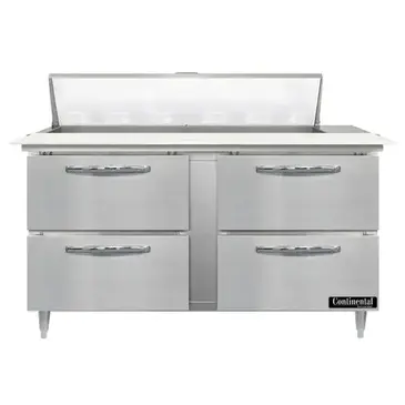 Continental Refrigerator D60N12C-D Refrigerated Counter, Sandwich / Salad Unit