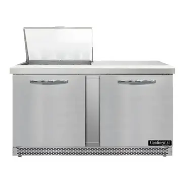 Continental Refrigerator D60N12M-FB Refrigerated Counter, Mega Top Sandwich / Salad Un