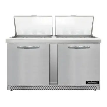 Continental Refrigerator D60N24M-FB Refrigerated Counter, Mega Top Sandwich / Salad Un