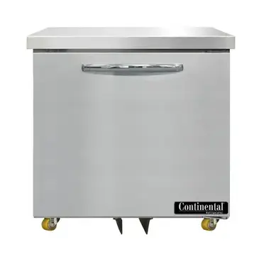 Continental Refrigerator DF32N-U Freezer, Undercounter, Reach-In